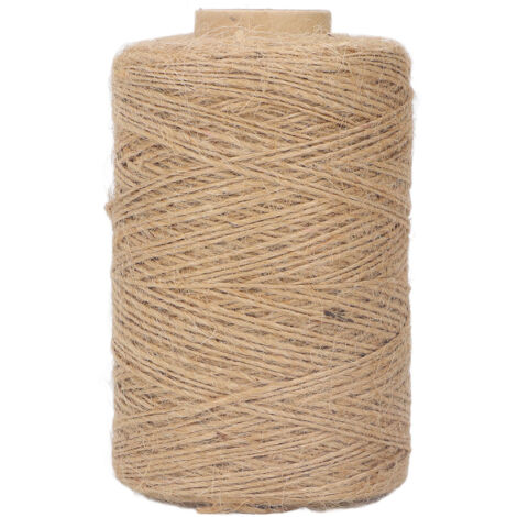 Corde en Jute 300M - Fil de Jute 1mm pour DIY, Décoration Maison et Artisanat