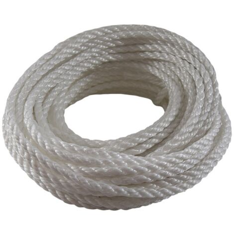Corde en nylon Ø8mm - Corde de sécurité de 20m