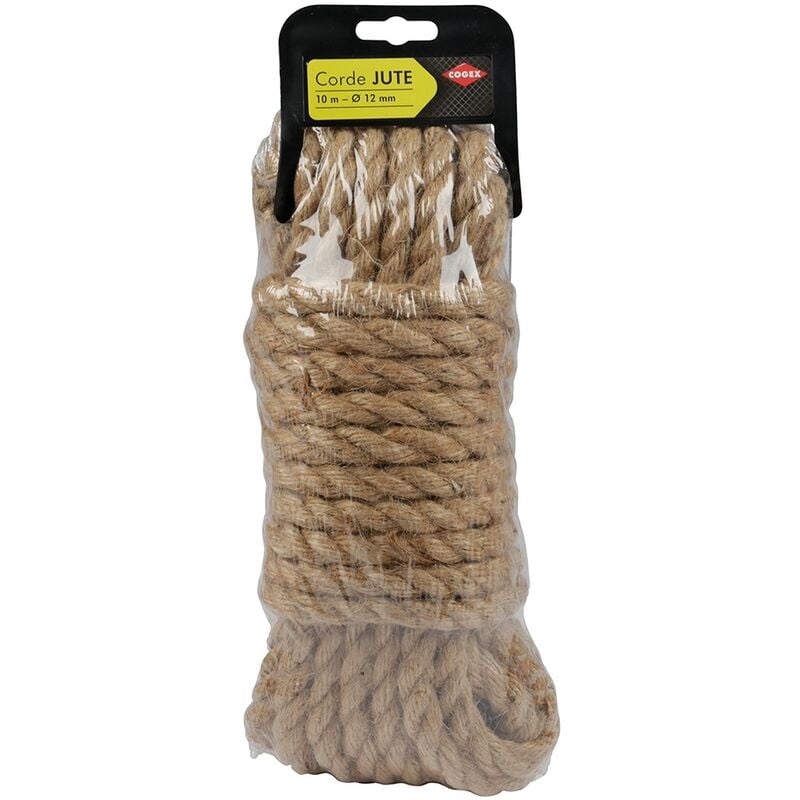 Corde jute 12MM x 10M Cogex