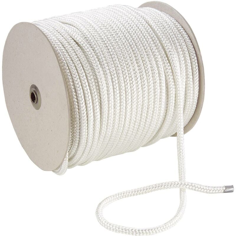 N.a. - Corde en polyester 20144 (ø x l) 10 mm x 100 m blanc C60399