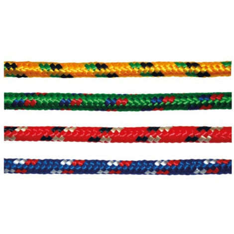 Corde polyamide/polyester tressée Ø9mm 7.5m uc1 - CHAPUIS