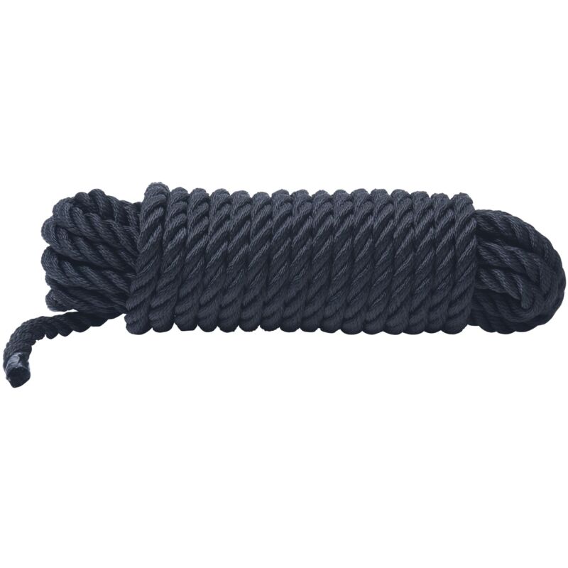 Corde polyester noire Werka Pro 20 mètres ø 12 mm
