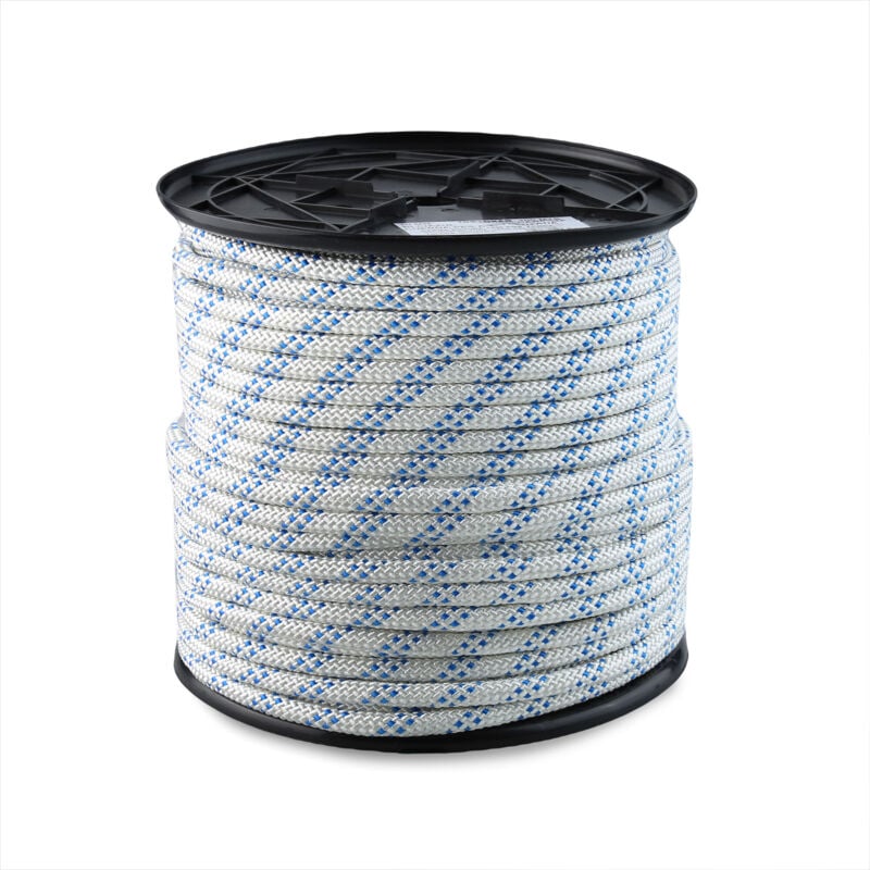 Corde polyester tressée 10mm 100m