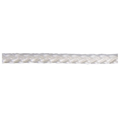 Corde Polypro. Tressée Blanche ø4mm Bobine 100m - Chapuis
