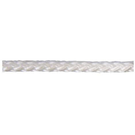 Corde Polypro. Tressée Blanche ø6mm Bobine 100m - Chapuis
