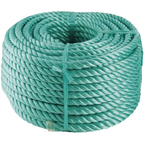 CORDE POLYETHYLENE POUR ANCRE Ø 8MM LONGUEUR 50M