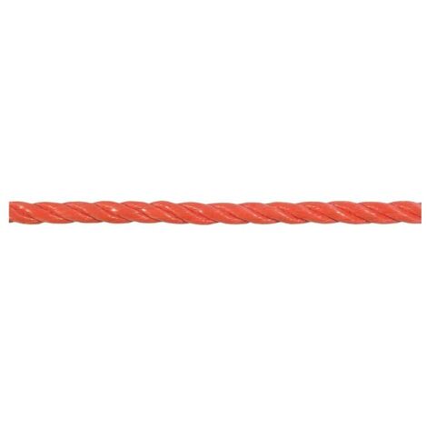 Corde polypropylène 6mm orange (Par 120)