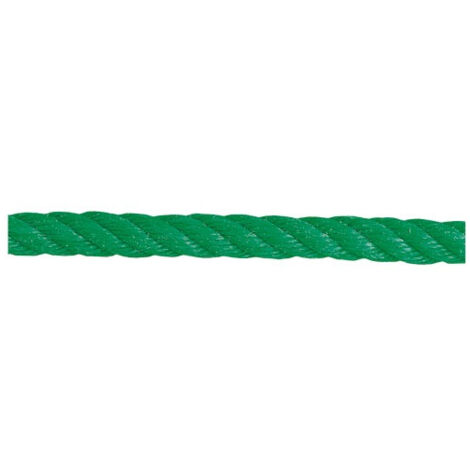 Corde Polypropylène Torsadée Verte 1.5t 50m - Chapuis