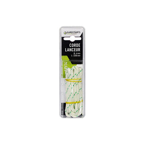 Corde Prédécoupée De 2,20m, ø: 4mm. (sous Coque).