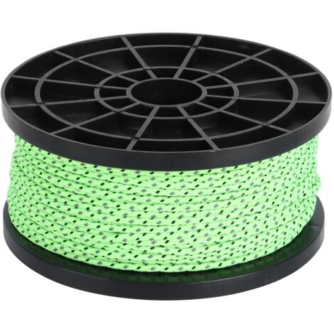 Corde réfléchissante multifonction 2,5mm pour tente, camping, randonnée et pique-nique