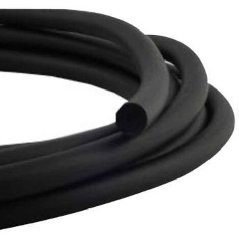Corde ronde section 7mm CR MOUSSE noire