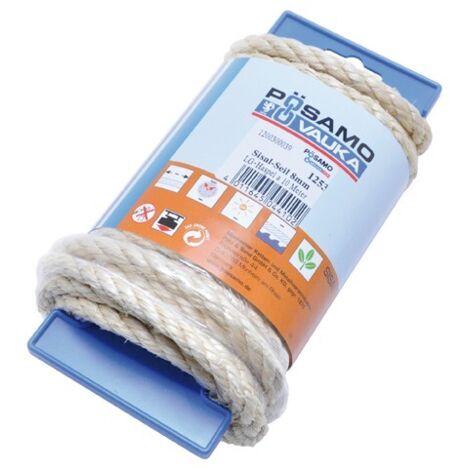 Corde Sisal 6mm Haspel a 20m (Par 5)