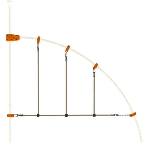 Corde tibétaine pour structure de jeux EVO
