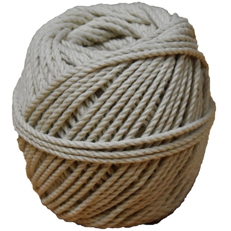 Corderies Tournonaises - corderie tournonaise - Cordeau coton 3mm-100gr bobine