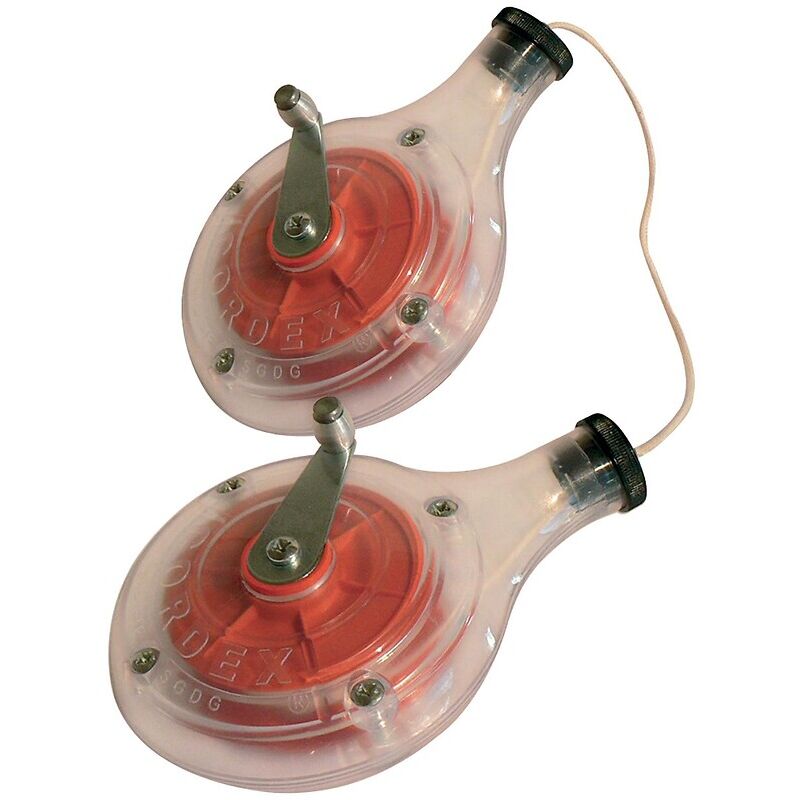 Cordeau double cordex, charpentier fil 1,5mm tressé, 30m Taliaplast