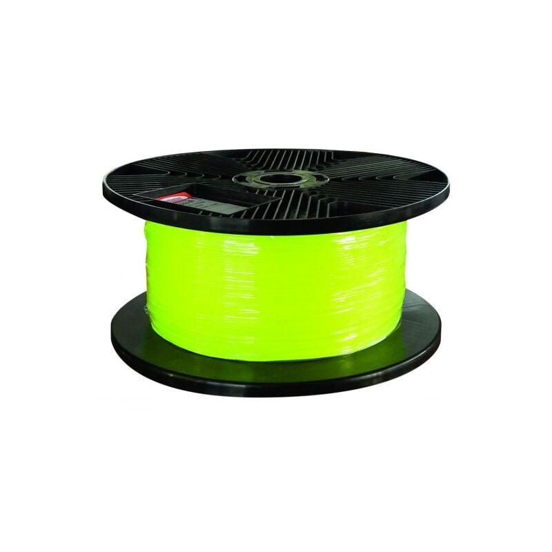 Sofop Taliaplast cordeau polypro tresse jaune fluo 1000M fil 1,5MM