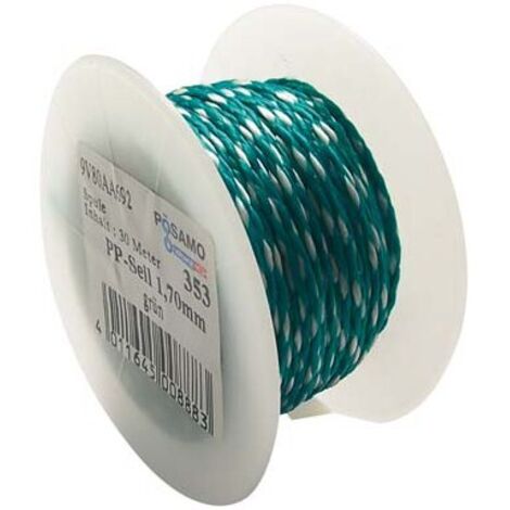 Cordeaux macon polypropylène 2,0mm vert -fluo -100m