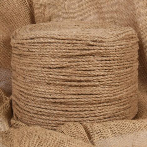 Corde，Cordage 100 % jute 8 mm 500 m CFW78452