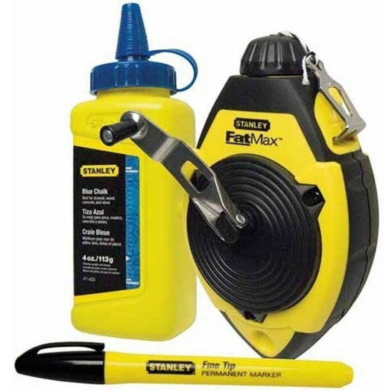 

STANLEY 0-47-681 - Cordel de trazado FatMax 30 m polvo nivel de cordel