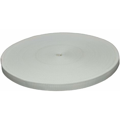 Corderie Italiane 002009344 Cintino Polipropilene, 22 mm, 50 m, Bianco