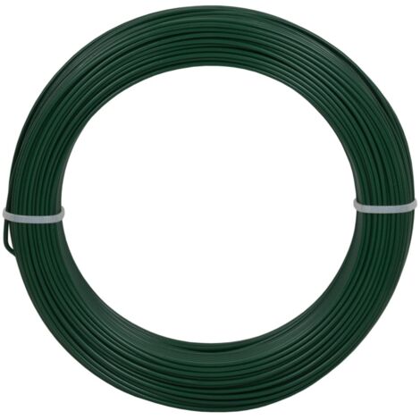 Corderie Italiane 002014065 Filo Ferro Plastica, Verde, 1,6 mm, 100 mt