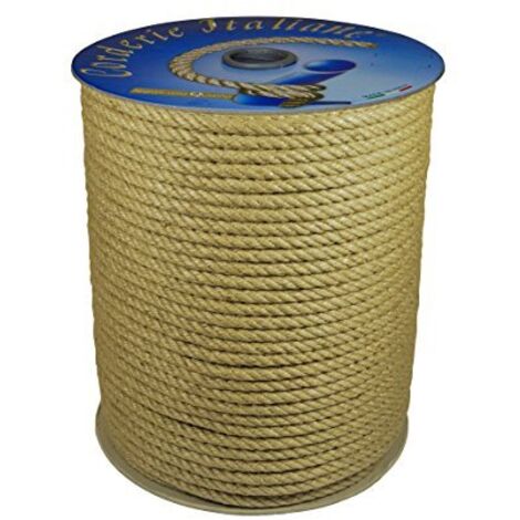 Corderie Italiane 006044109 Corda Juta, 10 mm, 100 m