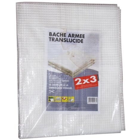 CORDERIE TOURNONAISE - Bache translucide armée 2x3m