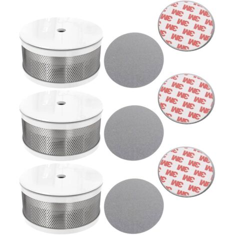Cordes Haussicherheit Rilevatore di fumo Kit da 3 inclusa batteria con 10 anni di vita a batteria (Ø x A) 70 mm x 35 mm