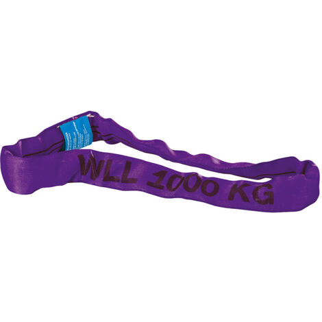 Cordes rondes en polyester pour levage 1 tonne 1 m