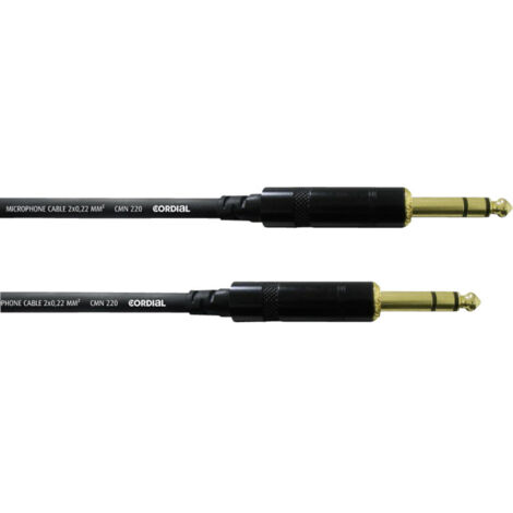 Cordial CFM 0,9 VV Klinke Instrumenten Kabel [1x Klinkenstecker 6.35 mm - 1x Klinkenstecker 6.35 mm]