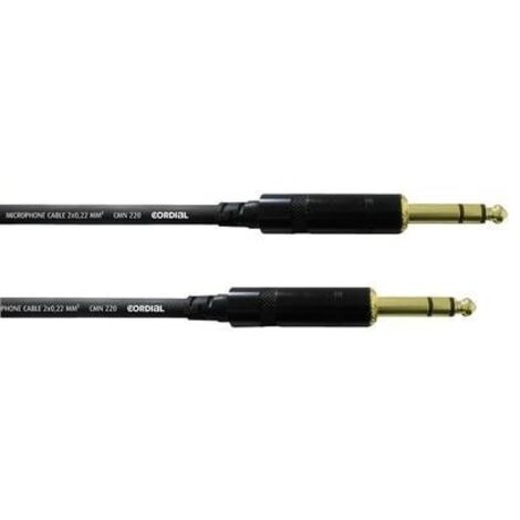 Cordial CFM 6 VV Strumenti musicali Cavo [1x Spina jack da 6.3 mm - 1x Spina jack da 6.3 mm] 6.00 m Nero