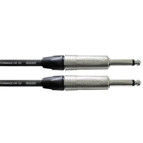 Cordial CXI 6 PR cavo Jack 6,35 mm nero 6 metri