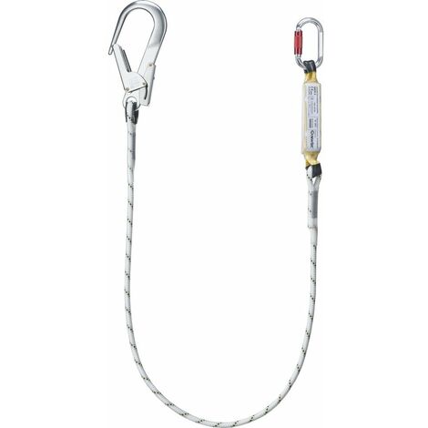 Cordino anticaduta con assorbitore d'energia. Lunghezza max 1,5 mt inclusi connettori.