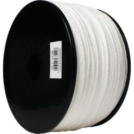 Cordino x tenda riloga pp bianco d.mm 2,5 cf=mt 400
