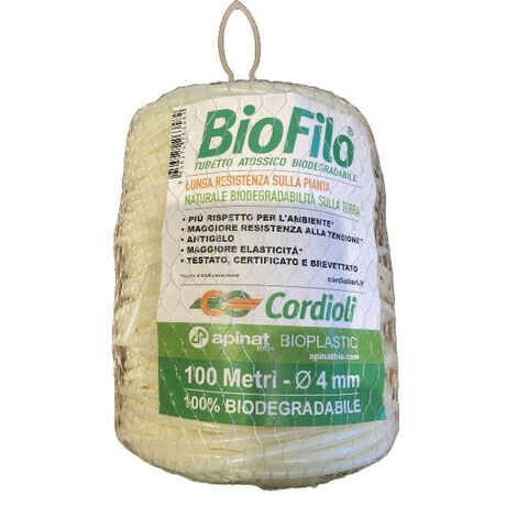 CORDIOLI - Tubetto Biodegradabile bobina da 100 mt diametro 4 mm