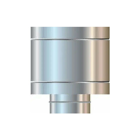 Cordivari - Cappellotto Antivento Inox Ø80 A Botte Mono Parete