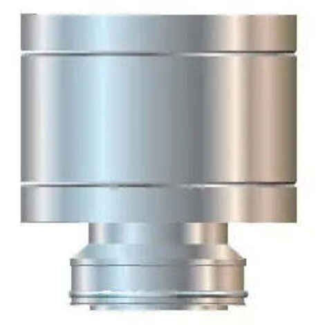Cordivari - Cappellotto Antivento Inox A Botte Doppia Parete Ø150/100
