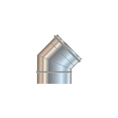 Cordivari - Curva 45° Ø180 Inox 304 - Mono Parete