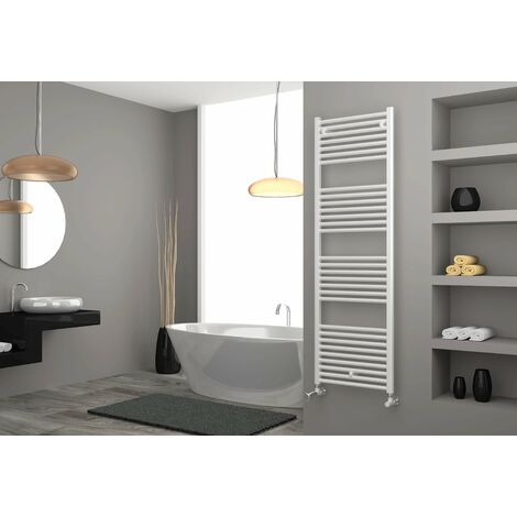 Cordivari - Lisa25 Radiatore Scaldasalviette H1775X450 Interasse 400 Mm - Colore: Bianco