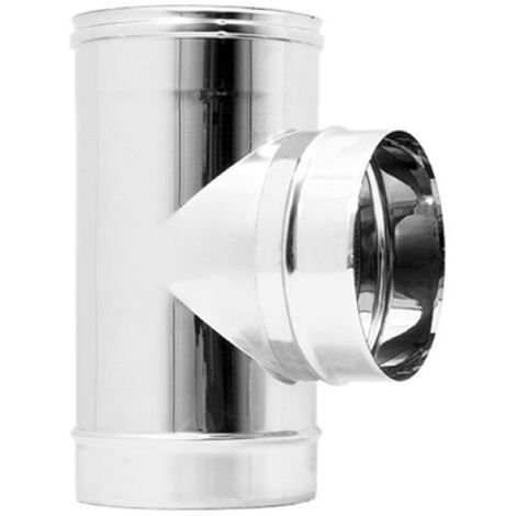 Cordivari - Raccordo A Tee 90°Inox Ø80 Aisi316L - Maschio Centrale - Mono Parete