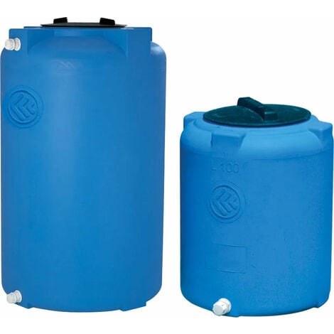 Cordivari - Serbatoio verticale in polietilene da 200 litri per acqua potabile