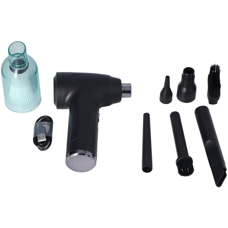 Sunxury - Cordless Air Duster Electric Compressed 2 Level 49000RPM Blower usb Reusable Dust Cleaner