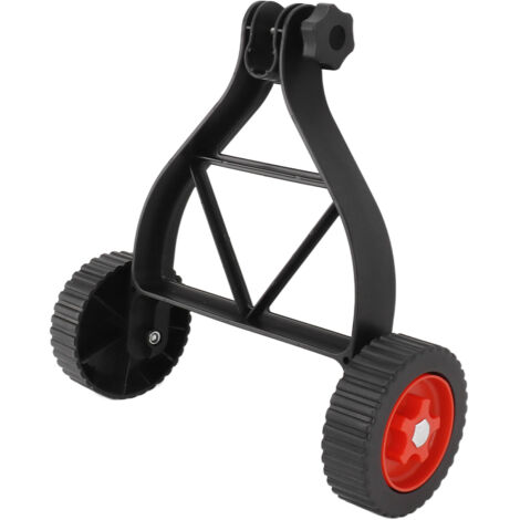 Cordless Grass Trimmer Adjustable Support Wheels Lithium Ion Mower Auxiliary Wheel Enjoy Smooth Landscaping Experience