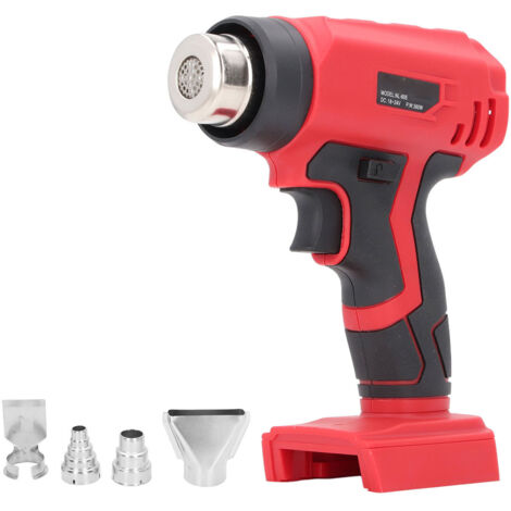 Cordless Heat Gun With 4 Nozzles for 18V 48‑11‑1811 Lithium Battery 360W Hot Air Gun Kit for Shrink Tubing Crafts