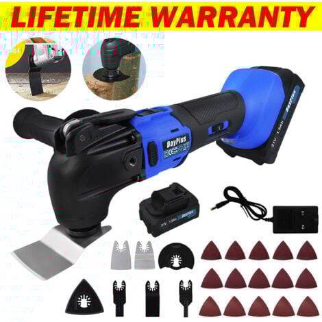 Cordless Oscillating Multi Tool Electric Variable Speed Sander Saw Accessory Kit
