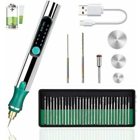 Cordless rotary tool mini electric engraver engraving pen