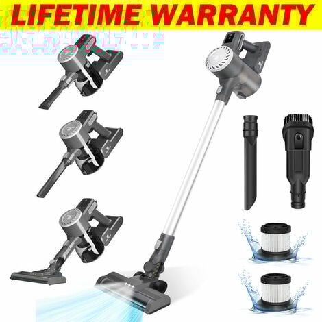 Cordless Vacuum Cleaner, 6 in 1 Stick Vacuum Cleaners for Home Carpet and Hardwood Floor, Household Wireless Vacuum for Pet Hair Powerful Suction HEPA Filtration