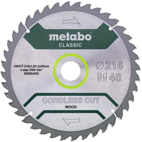 CordlessCutClassic 216x30 40WZ 5° / B