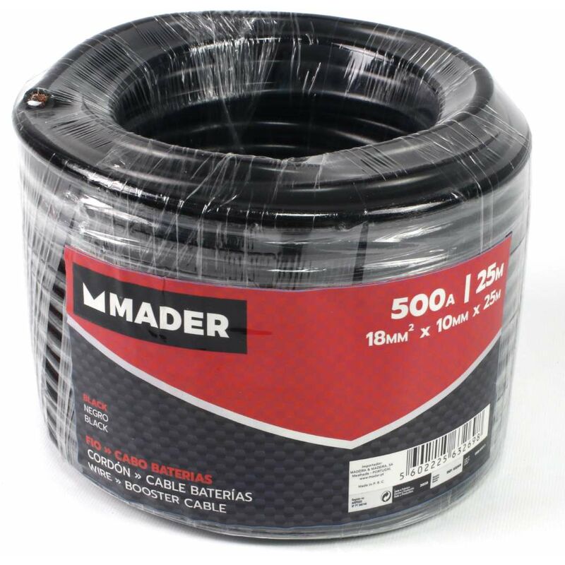 

Cordón » Cable de Batería, 18mm, 25m - MADER® | Power Tools