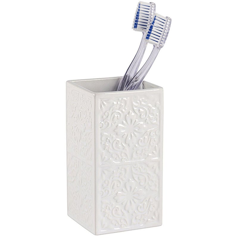 CORDOBA WHITE contenant brosse à dents, WENKO